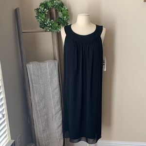 J.B.S. Women black sleeveless midi dress